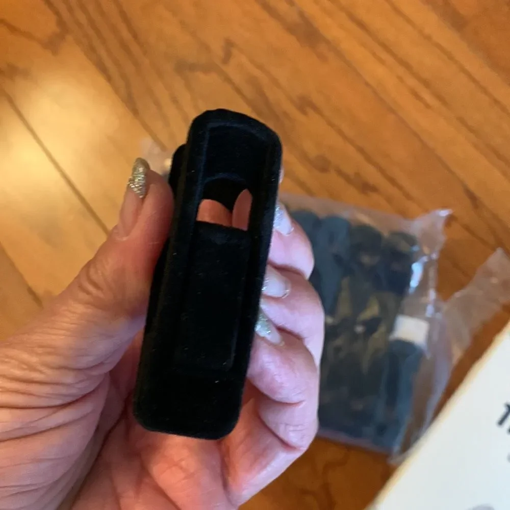 20 piece velvet hanger clips. I have ONE remaining box